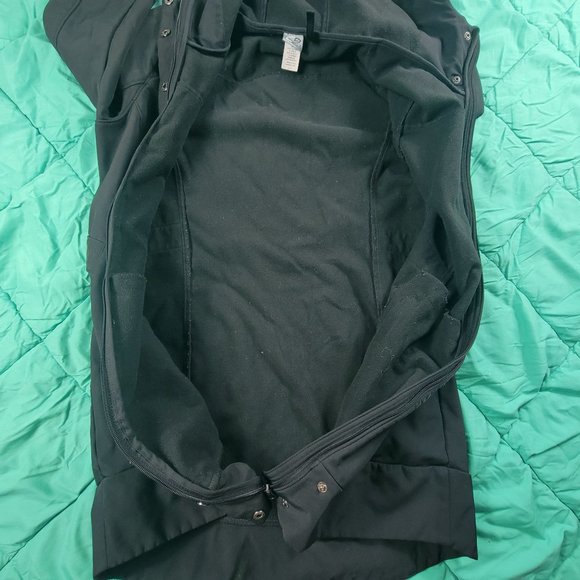 Champion Womens Medium Venture Dry Large Men's Black Zip Up Hooded Jacket - Picture 4 of 10